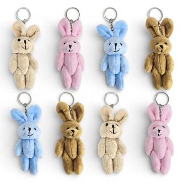 Imagem de Kit 8 Mini Coelho Páscoa Em Pé Coelhinho Pelúcia Presente - MultiA, So
