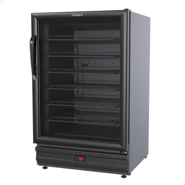Imagem de Adega Venax 175L Para 48 Garrafas Preto Fosco 127V 7845