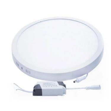 Imagem de Plafon Led 12w Sobrepor 6500k Redondo  Branco Frio - world led