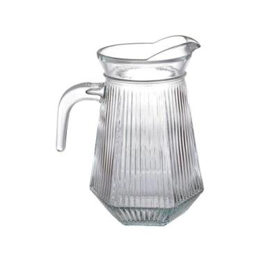 Imagem de Jarra Risk De Vidro Para Servir Bebidas Água Suco 1,2 Litros - Hauskra