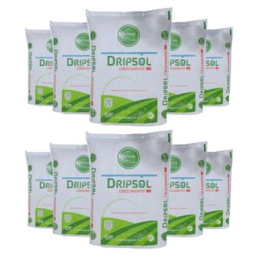 Imagem de Fertilizante Dripsol Adubo 10kg Crescimento Vigoroso das Plantas Forte