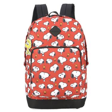 Imagem de Mochila Snoopy Woodstock Peanuts Vermelha - Luxcel