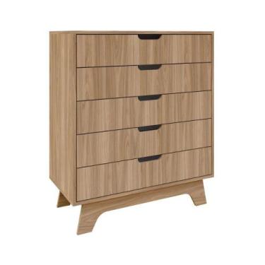 Imagem de Cômoda 5 Gavetas 80cm Alice l - MAGAZINE DECOR