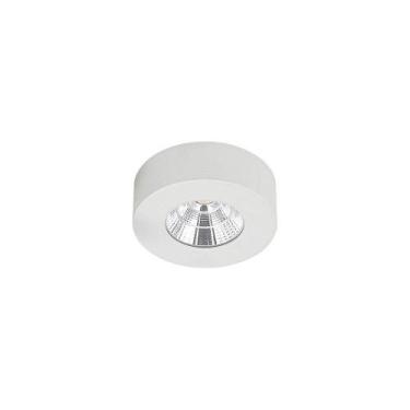 Imagem de Spot De Sobrepor Nordecor Asis Redondo Led 5w Bivolt Branco 3000k Luz 
