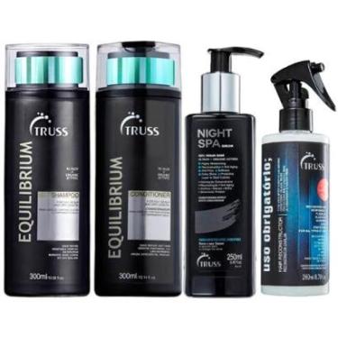 Imagem de 1111TRS-Kit4 Truss Equilibrium shamp+cond+night SPA+uso obr-Feminino