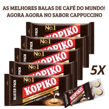 Imagem de BALA KOPIKO CARTELA CAPPUCCINO 32G 5x