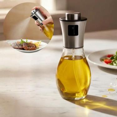 Imagem de Galheteiro Spray Borrifador Vidro 200ml Azeite Óleo Vinagre - TOP RIO