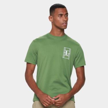 Imagem de Camiseta Lacoste Casual Masculina, Verde, G
