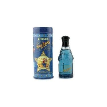 Imagem de Perfume Blue Jeans Masculino Eau de Toilette Amadeirado Cítrico com Especiarias 75ML Versace