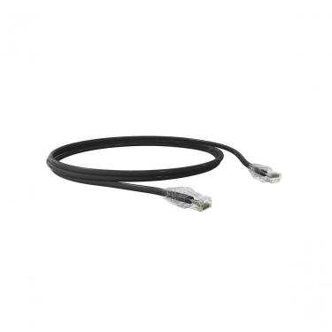 Imagem de Patch Cord U UTP Cat.5e 2 e 5m para Cabeamento Estruturado com Certificado Anatel Preto...