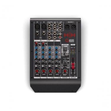 Imagem de Mesa de Som Queensberry Q6FX 6 Canais com 2 Entradas de Microfone e Equalizador 3 Bandas Preto QueensBerry