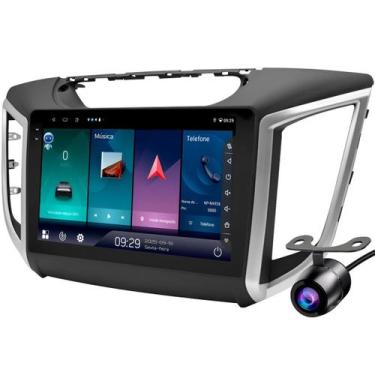 Imagem de Multimídia Creta 2016 a 2021 10" Android GPS TV Camera Ré - First Opti