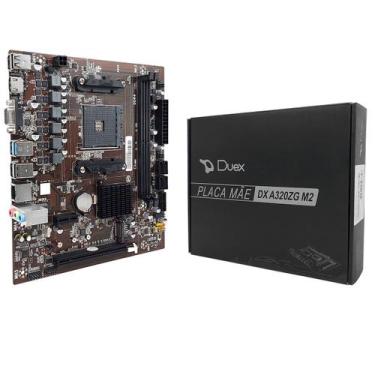 Imagem de Placa Mãe Duex DX A320ZG M2, AMD AM4, DDR4, Micro ATX