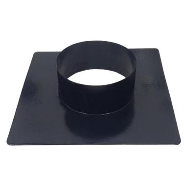 Imagem de Adaptador Para Duto 5 Polegadas 25x25 Preto - Chaminé Forno - INOX LAU