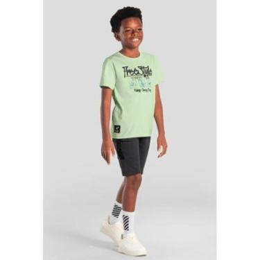 Imagem de Conjunto infantil menino de skate em puff Brandili-Masculino