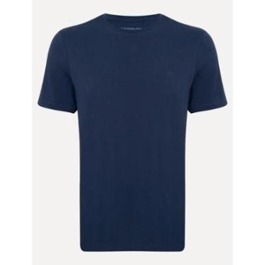 Imagem de Camiseta Dudalina Masculina Basic Essential Mono Icon Azul Marinho 93.01.0017 48-Masculino
