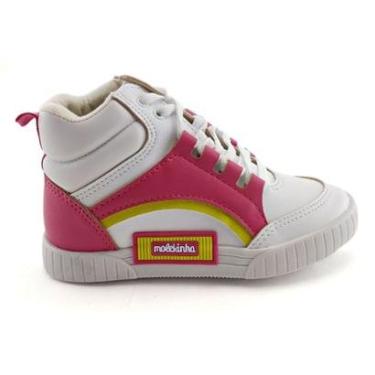 Imagem de Tênis Infantil Meninas Cano Alto Conforto Molekinha-Feminino