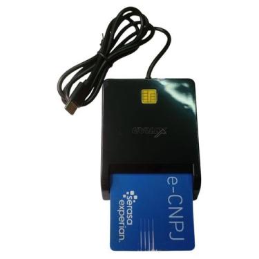 Imagem de Leitor De Cartão Smart Card Para Certificado Digital A3 com USB Tipo C