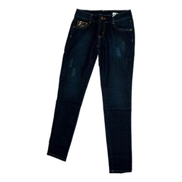 Imagem de Calça Jeans Infantil Menino Menina - anjo da mamãe, Bege, 16