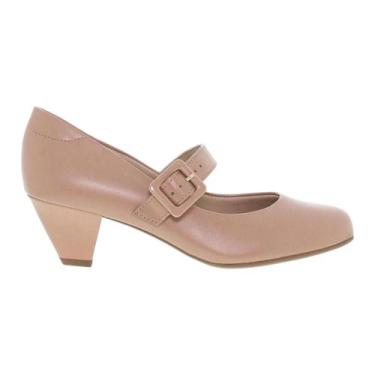 Imagem de sapato feminino modare boneca salto baixo ultra conforto, Bege, 38