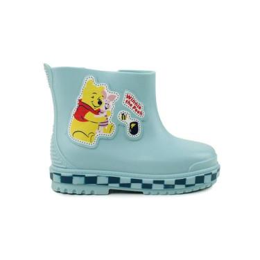 Imagem de Bota Infantil Grendene Galocha Disney Verde - 22729, 27-28