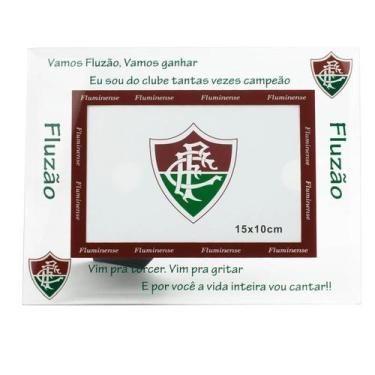 Imagem de Porta Retrato 1 Foto 10X15cm de vidro Fluminense - mileno