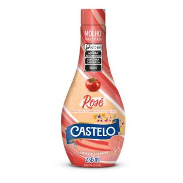 Imagem de Molho para Salada Rosé Castelo Squeeze 236ml