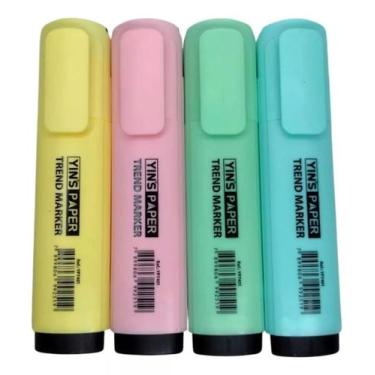 Imagem de Marca Texto Caneta Iluminadora Trend Marked Tons Pasteis - Yins