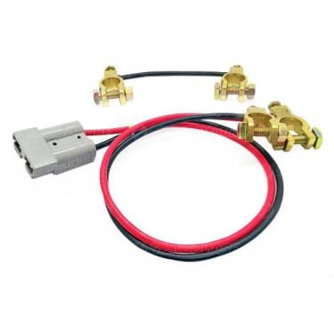 Imagem de Cabo para Nobreak de Bateria Externa Engate Rápido 24V 55cm + 11cm Rag