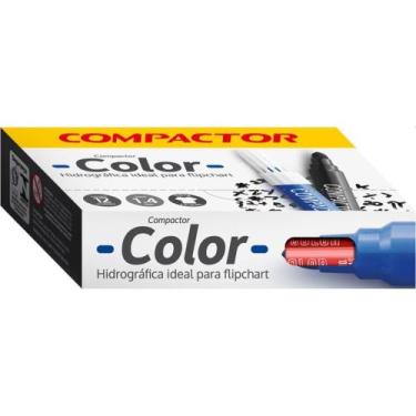 Imagem de Caneta Hidrografica Jumbo Compactor Color Avulso VERM. CX.C/12
