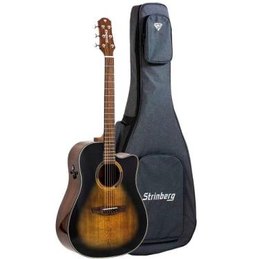 Imagem de Violão Strinberg DD2SC SBK Sunburst Black Diamond Series Eletroacústic