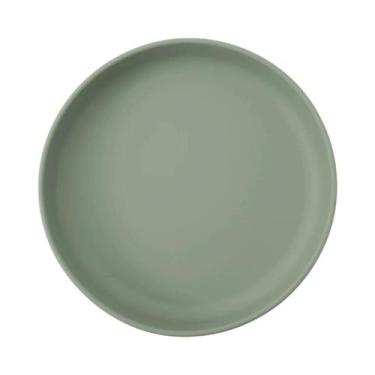 Imagem de Prato De Silicone Colorido Com Sucção Para Crianças, Tigela De Aliment
