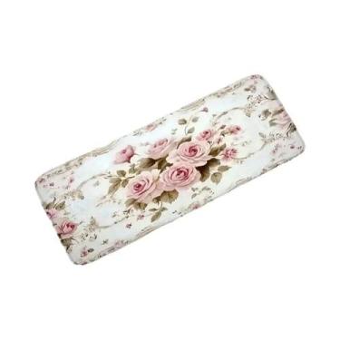 Imagem de Tapete Antiderrapante Rosa Pink Estilo Americano Para Decoração De Cas