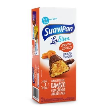 Imagem de Multipack Barrinha SuaviPan Damasco Zero Açúcar C/ 3 Unid.-Unissex