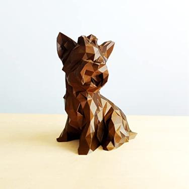 Imagem de Yorkshire Decorativo - 15 Cm Altura -Toque 3D Cor: Bronze