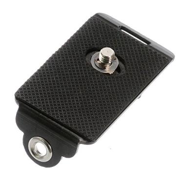 Imagem de Foto4easy Placa QR de liberação rápida padrão de base de expansão de 1/4" para câmera de ombro alça alça correia rápida