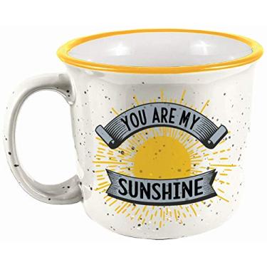 Imagem de Spoontiques Caneca You are my Sunshine Camper, 406 g, branca