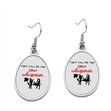 Imagem de Brinco de vaca Whisperer – Brincos pendentes para meninas – Presente de festa de aniversário dos namorados