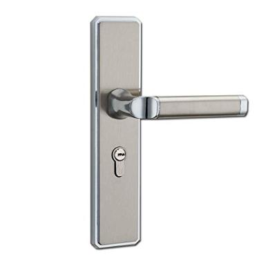 Imagem de Maçaneta de porta com design moderno de fechaduras de porta silenciosas para casa, quarto ou banheiro