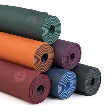Imagem de Yogateria Tapete Yoga Mat Pilates Tpe 6mm Ecológico Antiderrapante Fitness Lotus Pro 183cm x 60cm