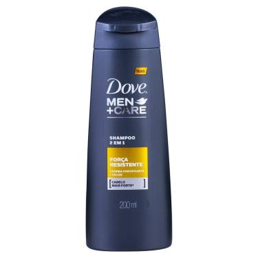 Imagem de Shampoo Dove Men+Care 2 em 1 Força Resistente 200ml
