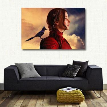 Imagem de Quadro decorativo Jogos Vorazes Artístico - Tela em Tecido 2