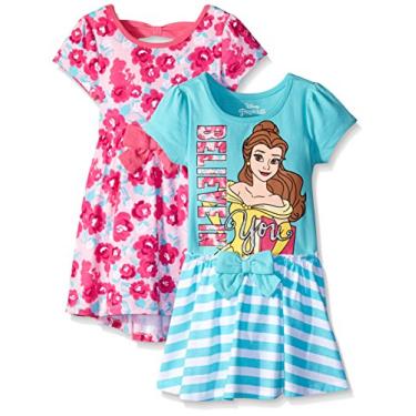 Imagem de Disney Pacote com 2 vestidos da Bela e a Fera para meninas, rosa, 4