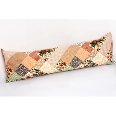 Imagem de Fronha Avulsa P/Travesseiro Corpo 0,50x1,50m C/Zíper Percal 180 fios