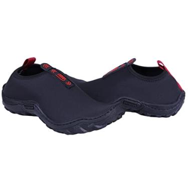 Imagem de Sapatilha Aquatica Tenis Hibrido Neoprene Pesca Esporte Aquatico (44, preto)