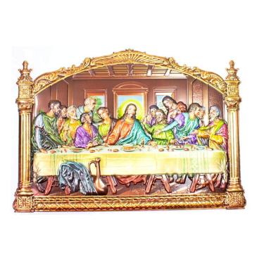 Imagem de Adesivo 3D Decorativo Religioso A Santa Ceia 28x40cm