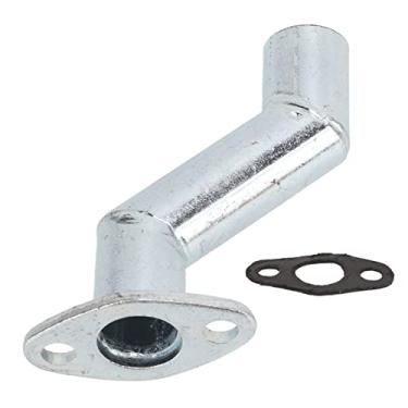 Imagem de Aramox Conjunto de tubos de admissão de ar adequado para carburador de bicicleta motorizada tubo de admissão de ar deslocado de 32 mm com junta de liga de aço