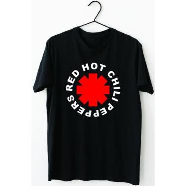 Imagem de Camiseta Red Hot Chili Peppers 100% Algodão Rock - King Of Print