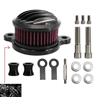 Imagem de Kit de sistema de filtro de admissão de limpador de ar esportivo KIPA para Harley Davidson Sportster XL883 XL883N XL883R XL883P XL1200 XL1200L XL1200X Ferro 883 Forty Eight XL1200X 2004-2016 Alumínio CNC lavável usinado