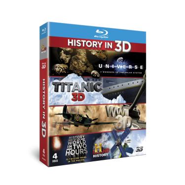 Imagem de BLU-RAY3D UNIVERSETITANICWWIIHIST4BL - novo lacrado original